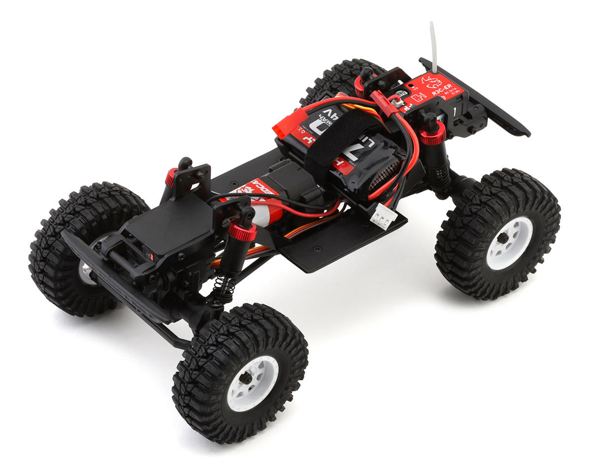 Redcat Ascent-18 1/18 4WD RTR Rock Crawler (Graphite) w/2.4GHz Radio, Battery & Charger (RER31321)