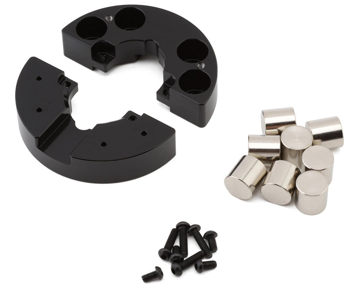 Redcat Vertex-6 Steel Rear Axle Weight Set (Black) (2) (106g Each) (RER41398)