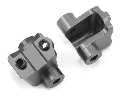 STRC Aluminum Rear Lower Shock Mounts for Traxxas TRX-4 (2) (GunMetal)(ST8227RGM)