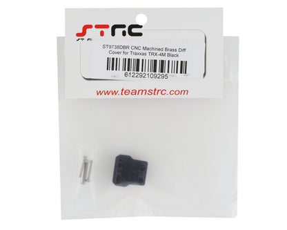 STRC Brass Differential Cover for Traxxas TRX-4M (Black) (7g)(ST9738DBR)