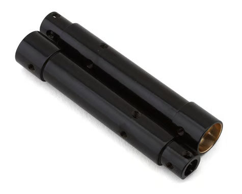STRC SCX10 Pro Brass Rear Axle Tubes (Black) (80g) (STA232082BR)
