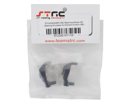 STRC Enduro Brass Front Steering Knuckle (Black) (STC42062KBR)