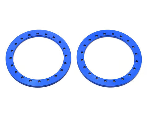 SSD RC 1.9"" Aluminum Beadlock Rings (Blue) (2) (SSD00267)