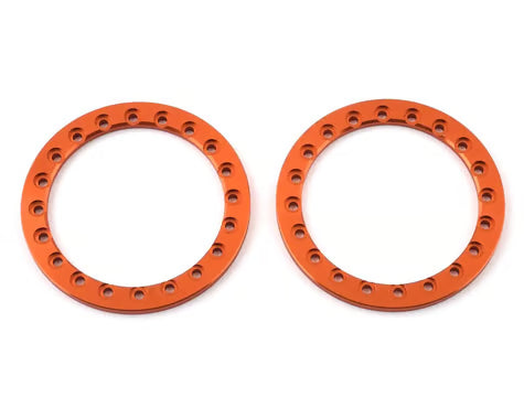 SSD RC 1.9"" Aluminum Beadlock Rings (Orange) (2) (SSD00356)