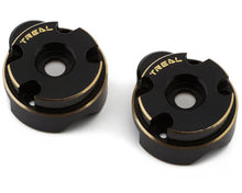 Treal Hobby Redcat Ascent-18 Brass Outer Portal Covers (Black) (2) (47.4g) (TLHTASCENT-06)