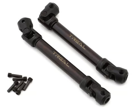 Treal Hobby Axial SCX10 III/Capra Hardened Steel Driveshafts (2) (91-125mm) (TLHTSCX10_III-42)