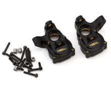 Treal Hobby Axial SCX24 Brass Inner Portal Covers (Black) (2) (11g) (TLHTSCX24-205)