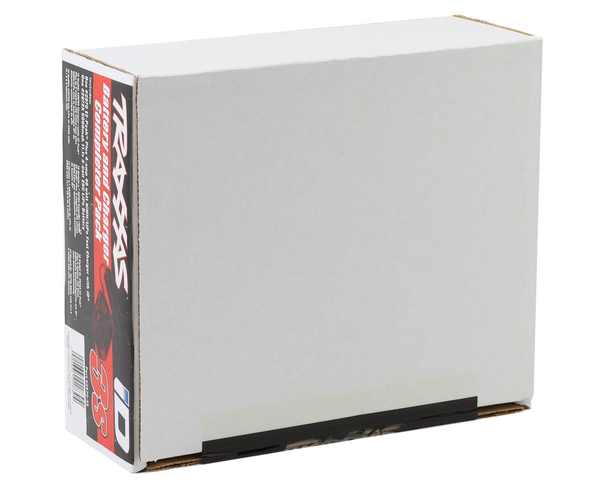 Traxxas 3S 25C LiPo Battery (11.1V/5000mAh) Completer Pack w/Traxxas ID EZ-Peak Charger(2970-3S)