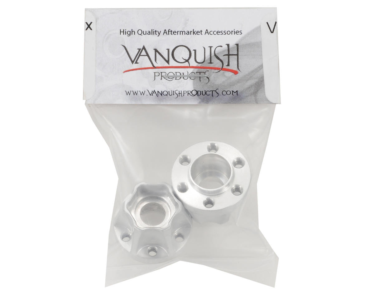 Vanquish Products SLW 600 Hex Hub Set (Silver) (2) (0.600" Width) (VPS01039)