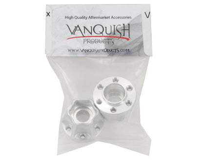 Vanquish Products SLW 600 Hex Hub Set (Silver) (2) (0.600" Width) (VPS01039)