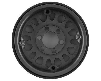 Vanquish Products KMC KM445 Impact 1.9" Beadlock Crawler Wheels (Grey) (2) (VPS07803)