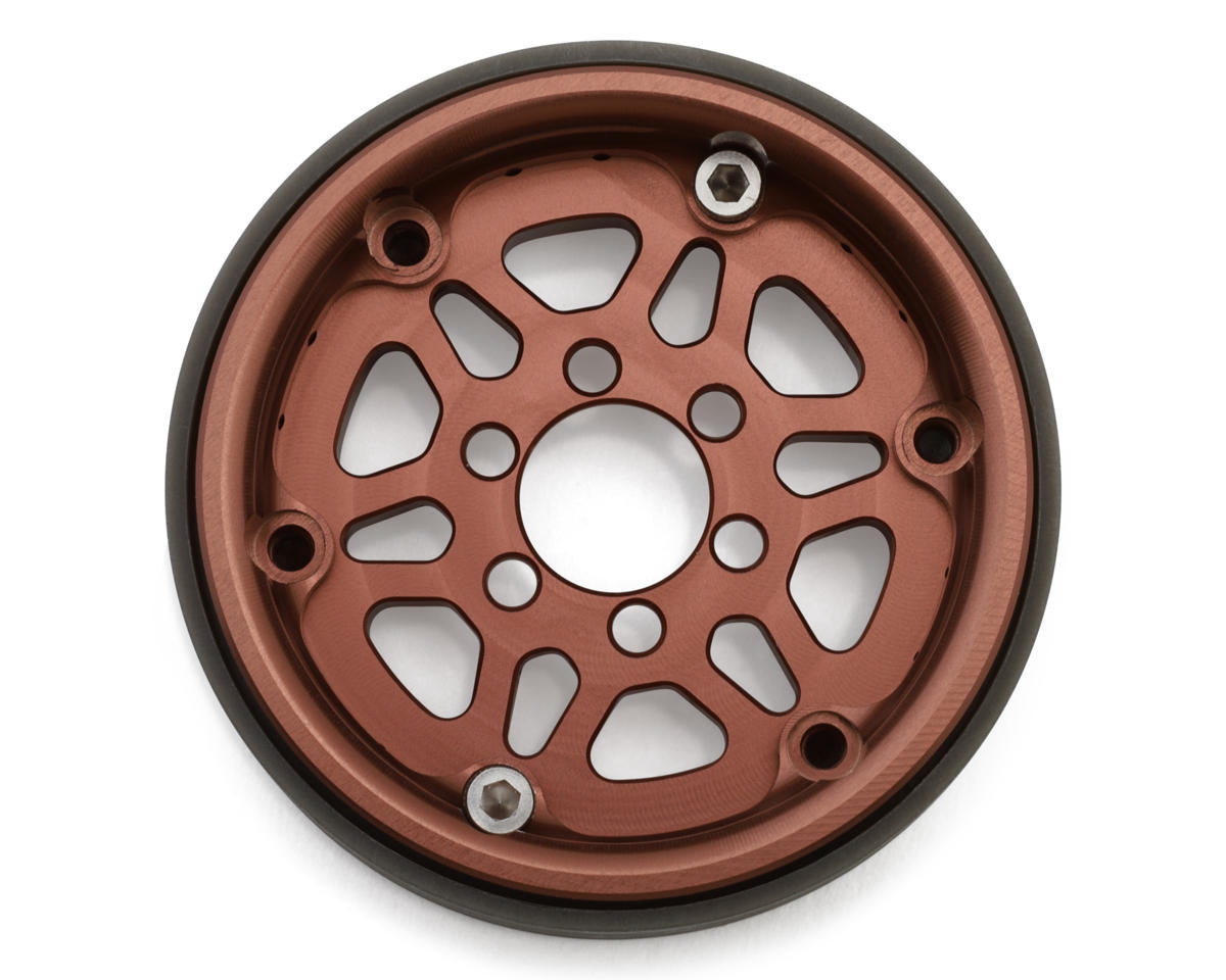 Vanquish Products Battle Born Kilo 1.9" Beadlock Crawler Wheels (Bronze) (2) (VPS08196)