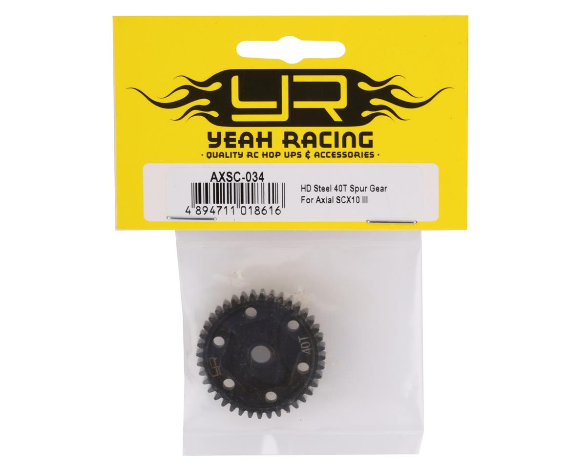 Yeah Racing Axial SCX10 III Hardened Steel Spur Gear (40T) (AXSC-034)