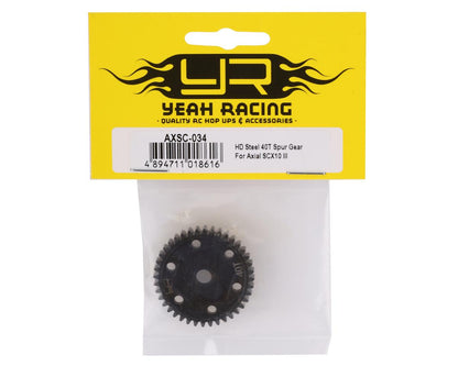 Yeah Racing Axial SCX10 III Hardened Steel Spur Gear (40T) (AXSC-034)