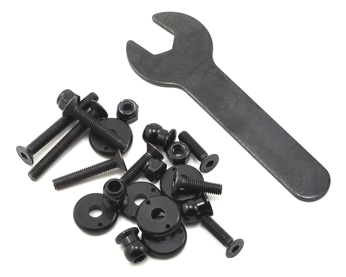 Yeah Racing Aluminum Desert Lizard Two Stage Internal Spring Shocks (Black) (2) (90mm) (DDL-090BK)