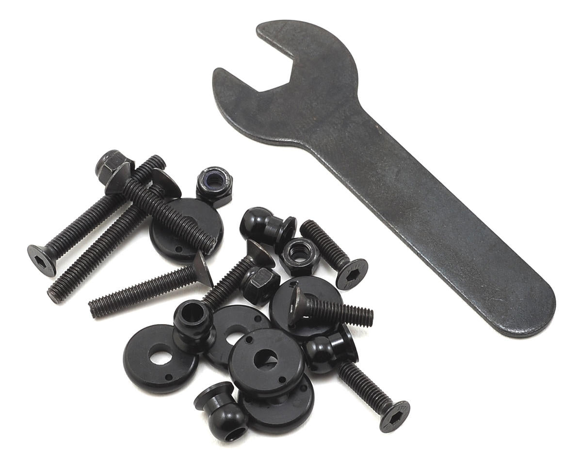 Yeah Racing Aluminum Desert Lizard Two Stage Internal Spring Shocks (Red) (2) (90mm) (DDL-090RD)