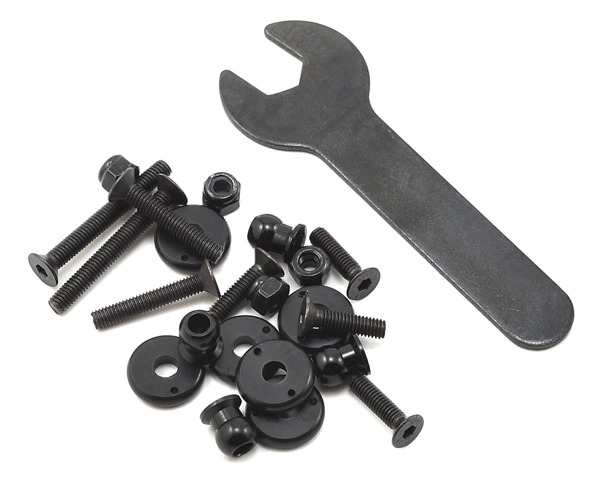 Yeah Racing Aluminum Desert Lizard Two Stage Internal Spring Shocks (Grey) (2) (110mm)(DDL-110GM)