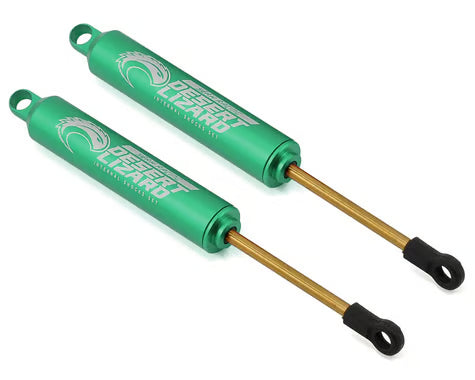 Yeah Racing Aluminum Desert Lizard Two Stage Internal Spring Shocks (Green) (2) (120mm) (DDL-120GN)